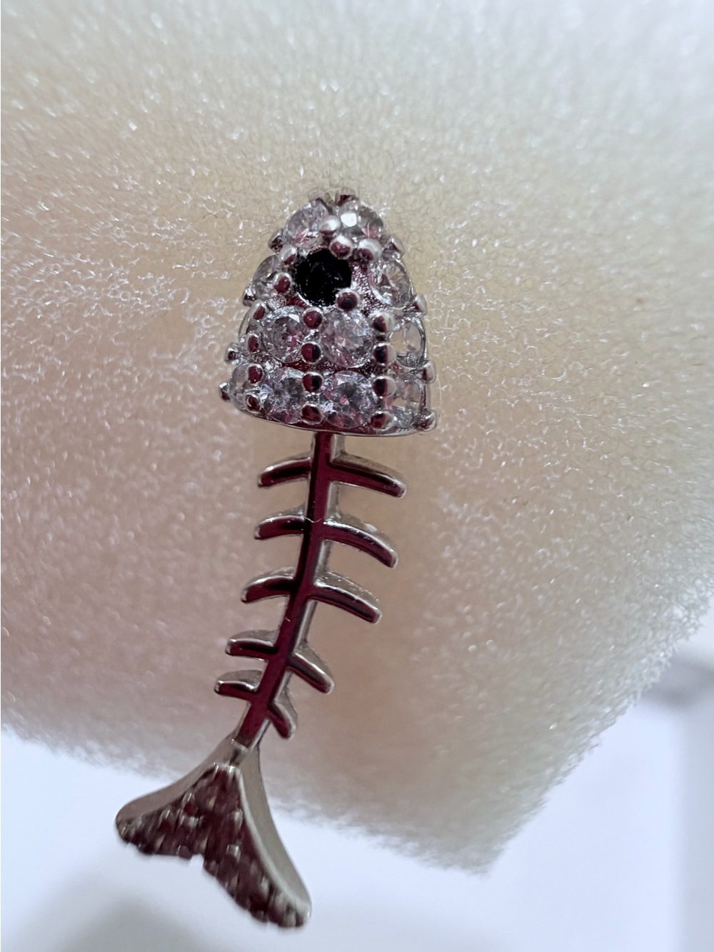 Fishbone earrings 925 silver